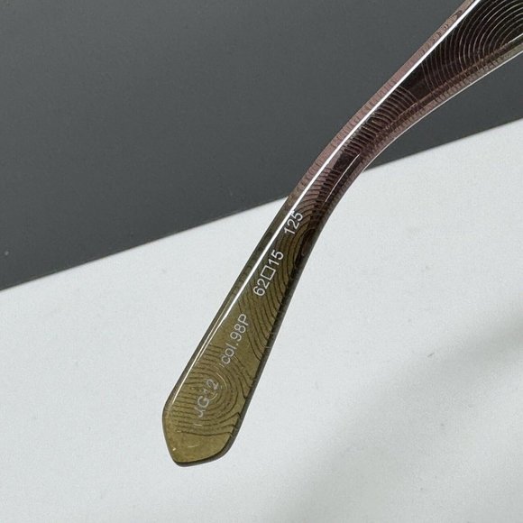 John Galliano Sunglasses JG12 98P Brown Green Italy 62 [] 15 Scratched Lenses main image 4
